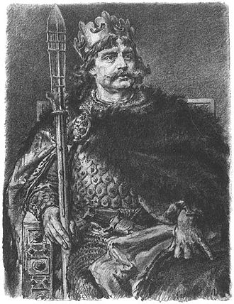 "Boleslaw I Chrobry"
malet af Jan Matejko